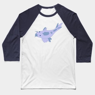 Light Blue Catfish Baseball T-Shirt